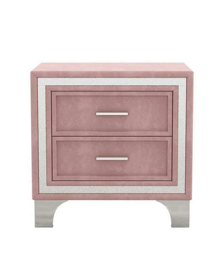 Illuminate Your Bedroom Oasis with Luxe LED Queen Bed Set and Chic Nightstands