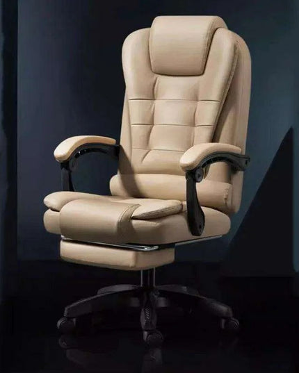 Luxury Black Ergonomic Recliner Chair for Ultimate Gaming and Office Comfort