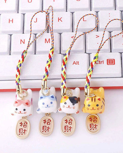 Whimsical Handmade Lucky Cat Bracelet - A Thoughtful Gift for Women and Girls