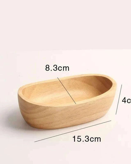 Chic Acacia Wood Serving Bowl - The Perfect Centerpiece for Entertaining and Snacks