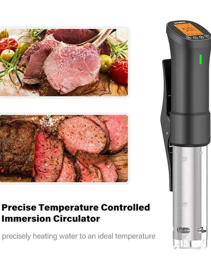 Smart Wi-Fi Sous Vide Immersion Cooker - INKBIRD Culinary ISV-200W Stainless Steel