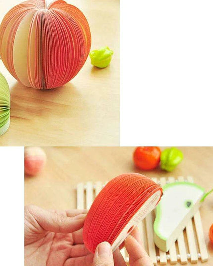 Chic Fruit-Themed Sticky Notes for Stylish Desk Organization