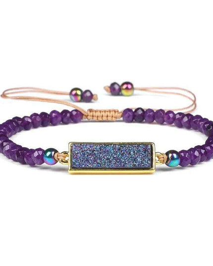 Charming Cat Lovers Beaded Bracelet - Colorful 3mm Jewelry Gift for Women and Girls