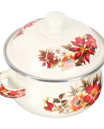 Vibrant Enamel Cookware: Multi-Functional Stockpot for Every Kitchen