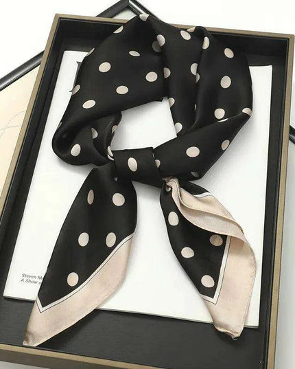 Chic Toddler Elegance: Luxurious 70x70cm Silk Scarf for Ages 6 Months to 4 Years