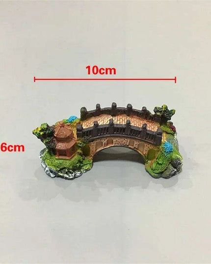 Charming Floral Serving Dish with Artistic Bridge Details