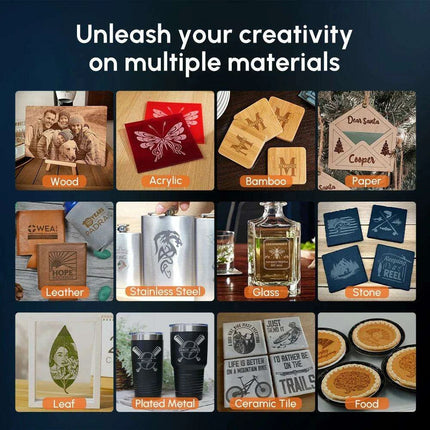 High-Performance Laser Engraver with Rapid Cutting Technology