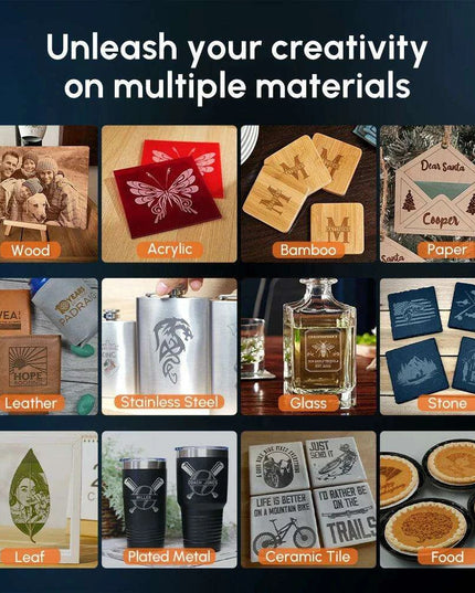 High-Performance Laser Engraver with Rapid Cutting Technology