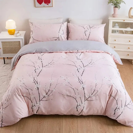 2/3Pieces Duvet Cover Queen King Full Size Flower Tree Branch Blossom Duvet Cover Bedding Setfor Bed Cover Set Bedding 2-3pieces-duvet-cover-queen-king-full-size-flower-tree-branch-blossom-duvet-cover-bedding-setfor-bed-cover-set-bedding