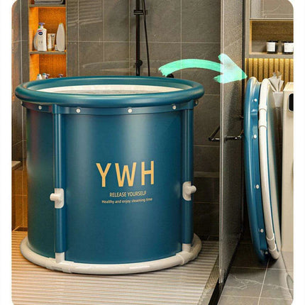 Luxury Foldable Spa Bathtub with Steam Cover - Transform Your Home into a Relaxation Oasis