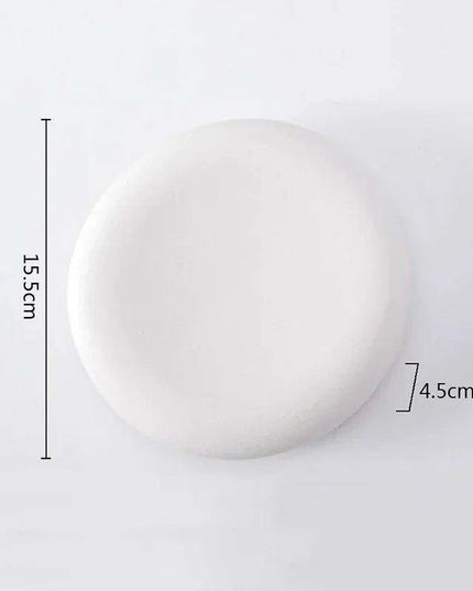 Elegant Multi-Purpose Ceramic Plates for Steak, Sushi, Desserts, and Snacks