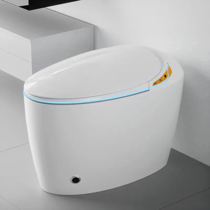 Light Oxygen Smart Toilet Bidet - Auto Open/Close, One-Piece Design