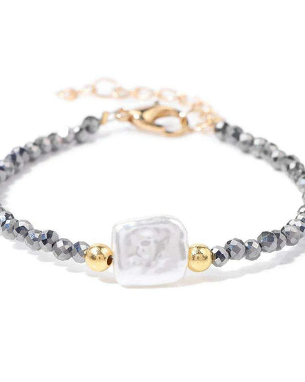 Charming Cat Lovers Beaded Bracelet - Colorful 3mm Jewelry Gift for Women and Girls