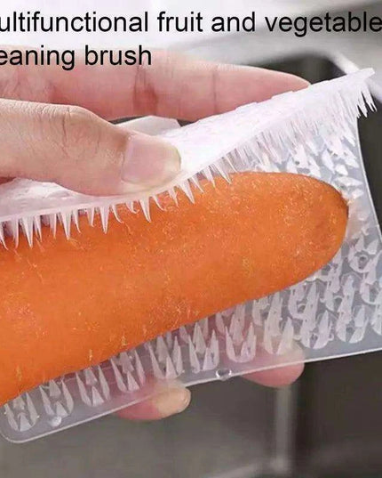 Innovative Quick-Dry Silicone Brush for Fruits and Vegetables – Durable, Hygienic, and Easy to Use