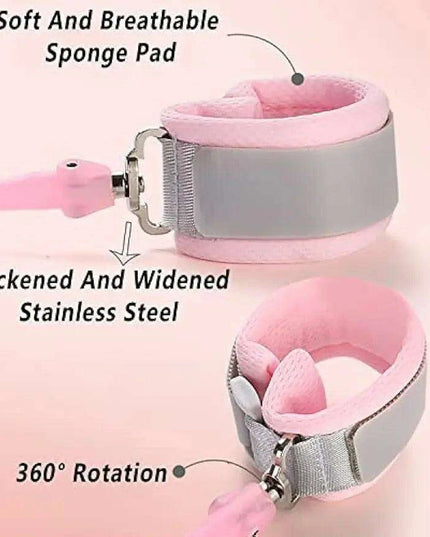 Charming Toddler Safety Backpack with Angel Wings and Anti-Lost Wrist Link