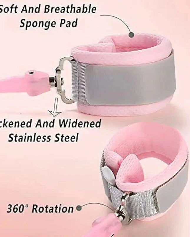 Charming Toddler Safety Backpack with Angel Wings and Anti-Lost Wrist Link