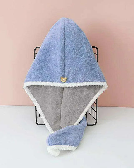 Ultra-Fast Microfiber Hair Drying Cap for Women - Elegant Absorbent Towel Turban