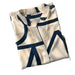 Luxurious Mulberry Silk Geometric Pattern Shirt Dress