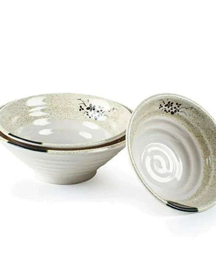 Chic Melamine Bowl for Ramen and Salad – Perfect for Home and Restaurant Use