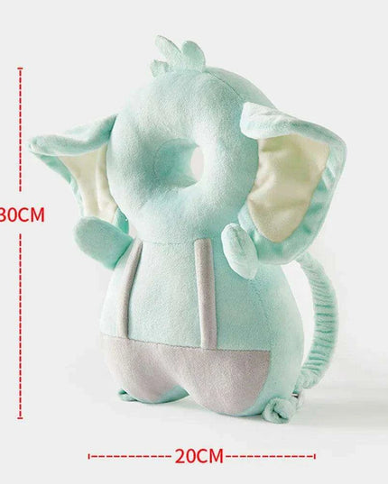 Bee-Themed Toddler Safety Backpack with Adjustable Headguard for Safe Adventures