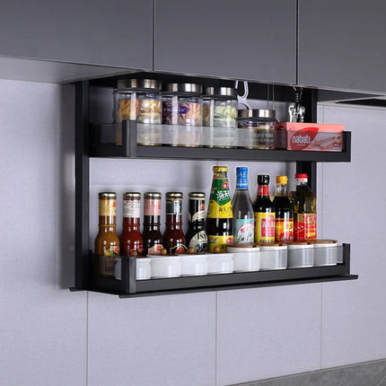 Good Household Intelligent Electric Hanging Cabinet Seasoning Basket w
