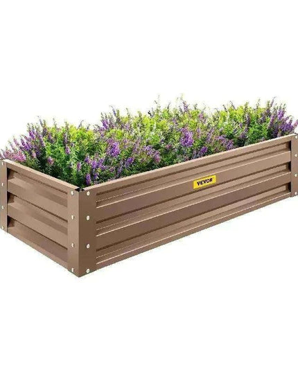 Durable Galvanized Steel Raised Garden Bed for Thriving Plants