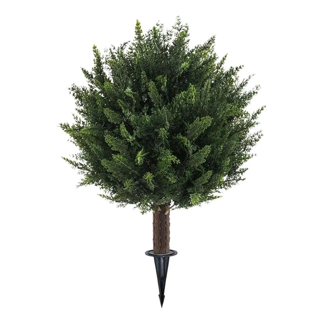 Shop911255277 Artificial Boxwood Topiary Tree - UV Resistant, Durable