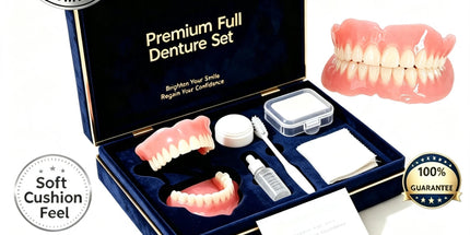 Comfort Fit Silicone Denture Kit Full Set Upper Lower Teeth Realistic Smile Veneers Daily Wear comfort-fit-silicone-denture-kit-full-set-upper-lower-teeth-realistic-smile-veneers-daily-wear-2