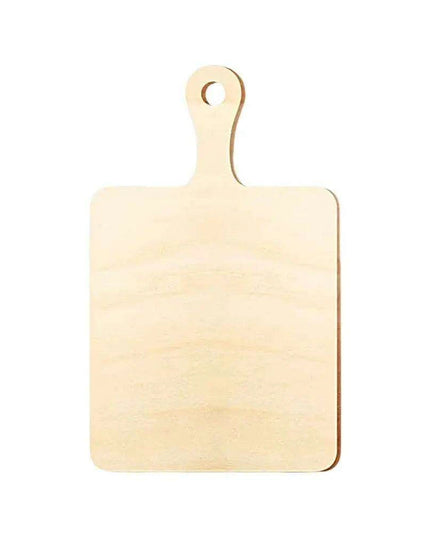 Chic Paddle-Style Wooden Cutting Board - Essential for Every Home Chef