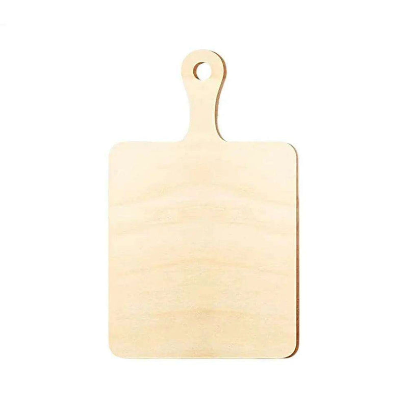 Chic Paddle-Style Wooden Cutting Board - Essential for Every Home Chef