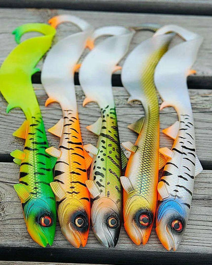 Eel-Inspired Trophy Pike Firebomb Swimbait - Premium Fishing Lure