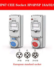 IP67CEE Socket / 3PIN 16A / EU standard