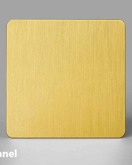 Elegant Vintage Gold Dimmer Switches with USB - 1, 2, 3 Gang 2 Way Sockets for French EU Plugs