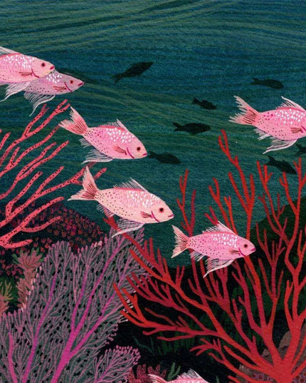 Tranquil Ocean Bliss - Watercolor Coastal Wall Art Decor