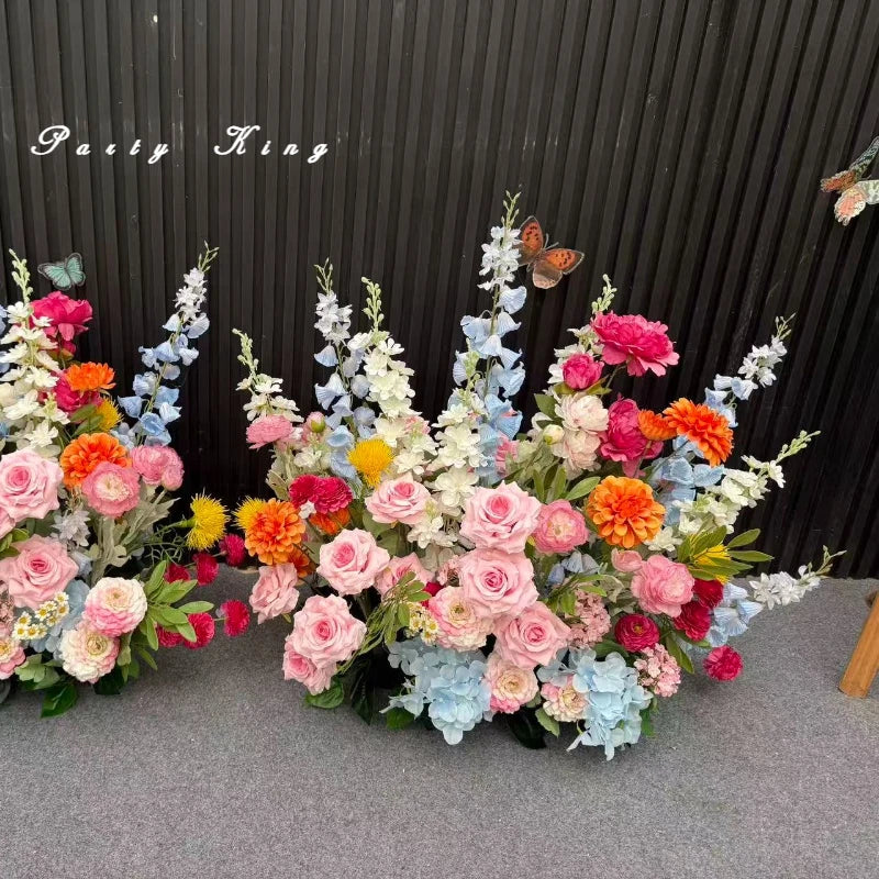 Silk Flower Ball Table Centrepiece