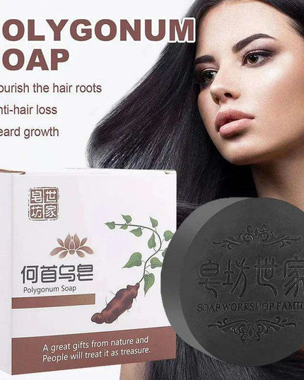 Nourish and Strengthen: Polygonum Multiflorum Hair Care Shampoo and Soap Duo