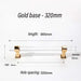 Luxurious Gold Acrylic Drawer Handles with Crystal Detailing - Chic Cabinet Pulls