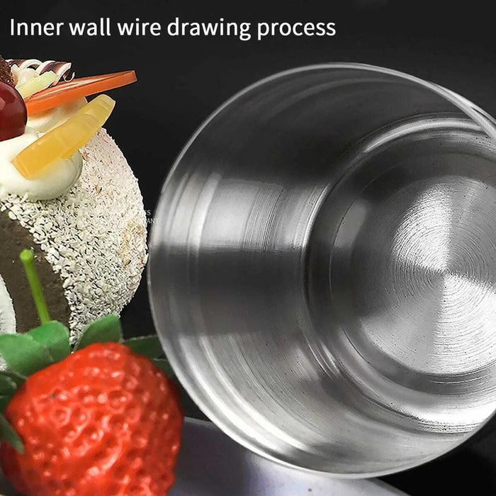 Elegant Stainless Steel Powder Dispenser for Culinary Enthusiasts