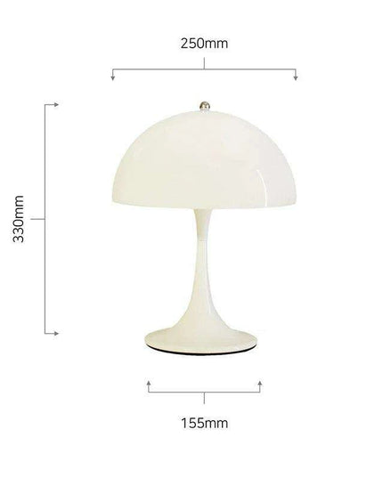 Vintage-Inspired Mushroom Desk Lamp: Timeless Elegance Meets Contemporary Design