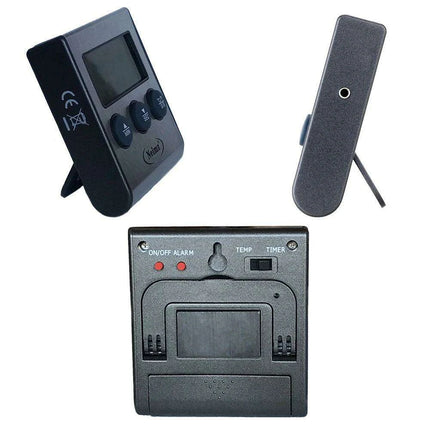 Precision Dual Probe Digital Meat Thermometer for BBQ and Baking Mastery