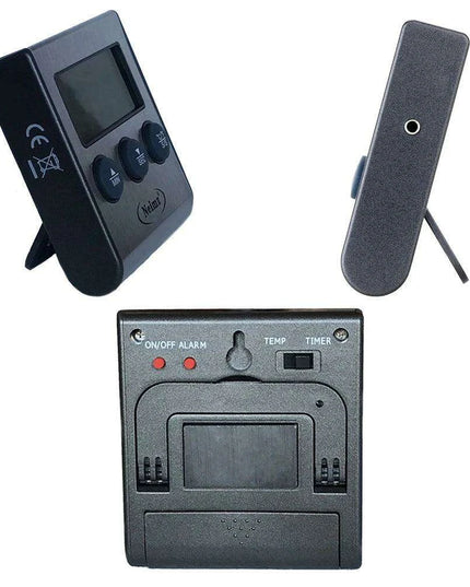 Precision Dual Probe Digital Meat Thermometer for BBQ and Baking Mastery