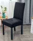 Black / 1 chair cover