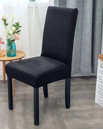 Elegant Burgundy Stretch Chair Slipcover - Contemporary Nordic Style for Enhanced Furniture Protection