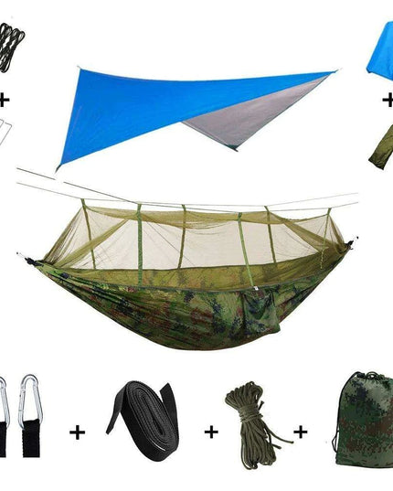 Premium Explorer's Hammock Kit - All-in-One Outdoor Survival Gear