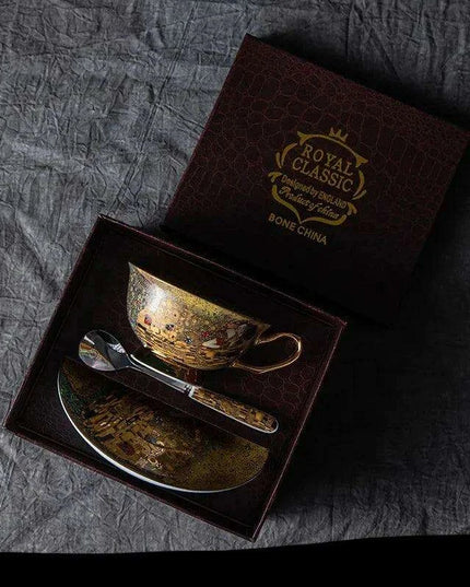 Luxurious European Bone China Tea Set - Elevate Your Tea Rituals