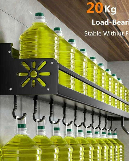 Sleek Wave Design Spice Organizer - Contemporary Kitchen Storage Solution