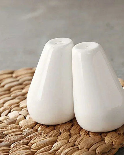 Elegant Nordic White Marble Spice Jar Collection for Chic Kitchen Organization