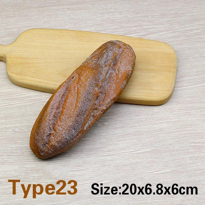 Elegant Artificial French Baguette Home Decor for Kitchen and Display