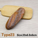 Elegant Artificial French Baguette Home Decor for Kitchen and Display