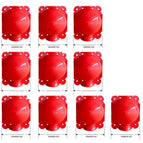 10Pcs Red 5cm